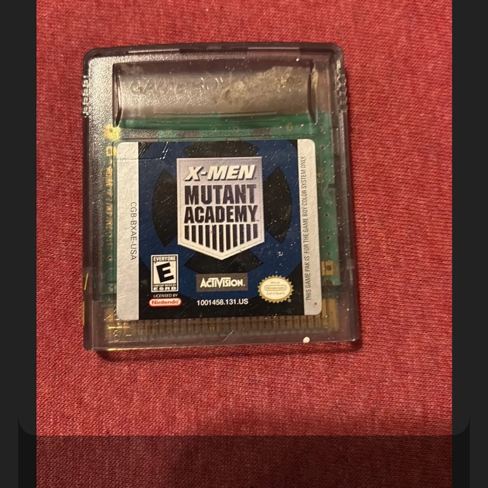 X-Men Gameboy color game